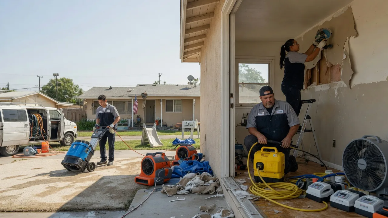 Water Damage Restoration in Bingham, IL near me